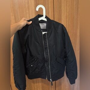 Everlane Black Bomber Jacket